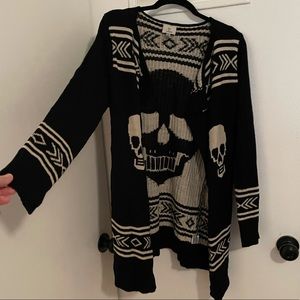 Very Soft Skull Cardigan